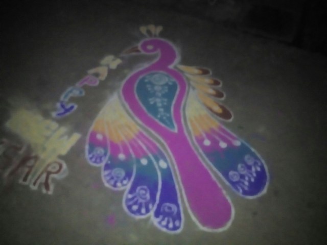 Ramya's rangoli - 2