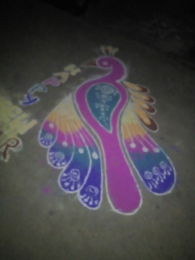 Ramya's rangoli - 5