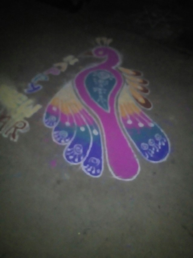 Ramya's rangoli - 6
